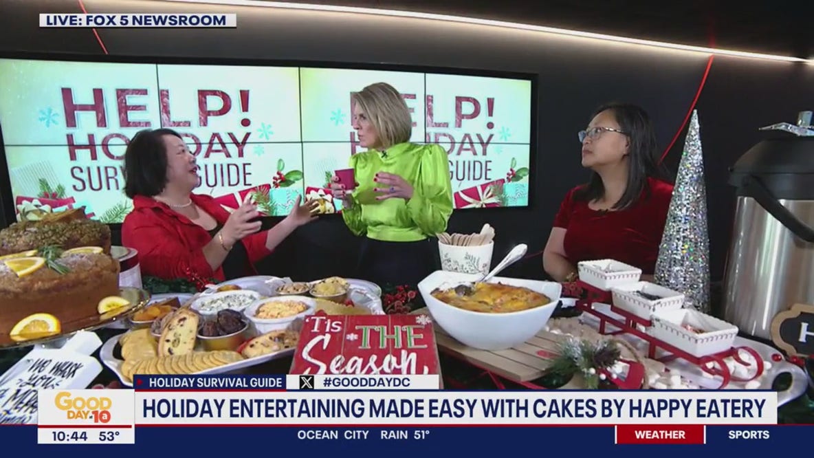 Holiday Entertaining Made Easy with Cakes by Happy Eatery